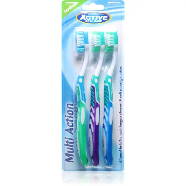 Beauty Formulas Multi Action periuțe de dinți 3 buc