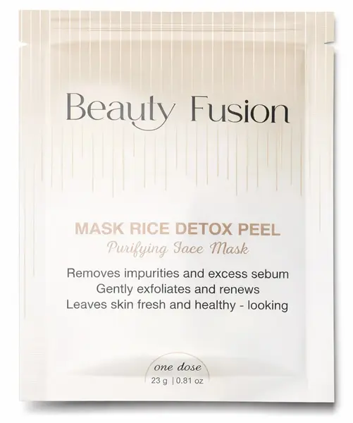 Beauty Fusion Mască peeling de curățare cu orez bio, 23 g