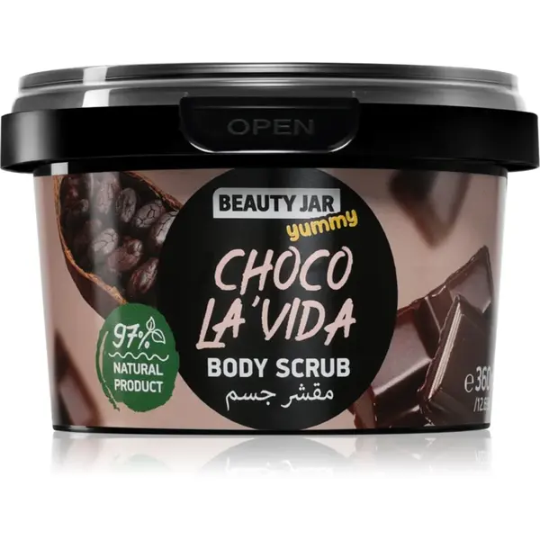 Beauty Jar Yummy Choco La'vida exfoliant pentru corp 360 g
