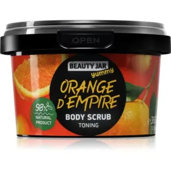Beauty Jar Yummy Orange d'Empire crema delicata pentru exfoliere cu efect revigorant