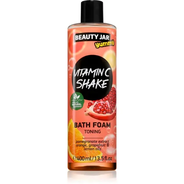 Beauty Jar Yummy Vitamin C Shake spuma de baie 400 ml