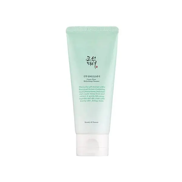 Beauty of Joseon Green Plum Refreshing Cleanser Demachiant revigorant facial cu prune verde Volum 100 ml