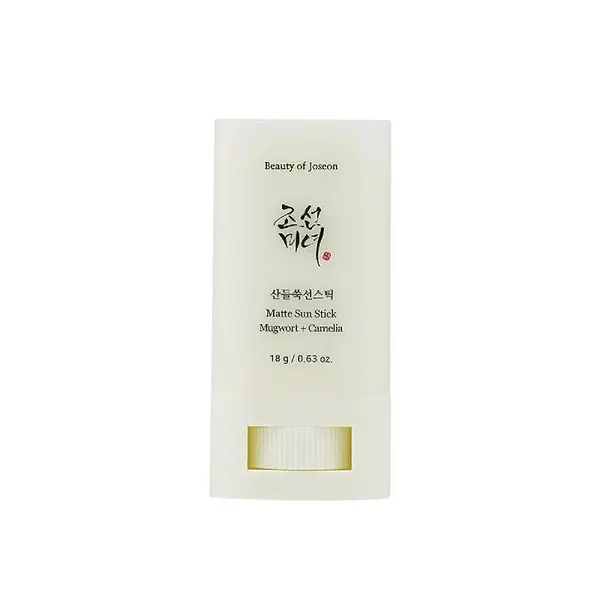 Beauty of Joseon Matte Sun Stick: Mugwort+Camelia (SPF 50+ PA++++) Stick de protecție solară matifiantă pentru față Volum 18g