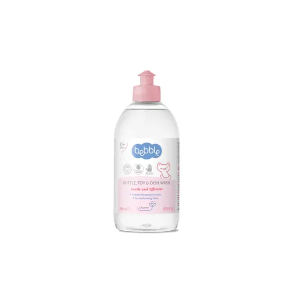 Bebble detergent pentru biberoane, jucarii si vase, 500ml