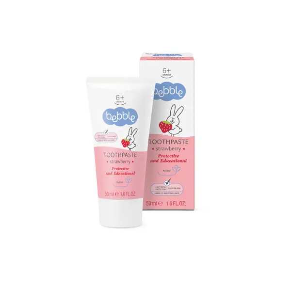 Bebble pasta de dinti capsuni (6+m)