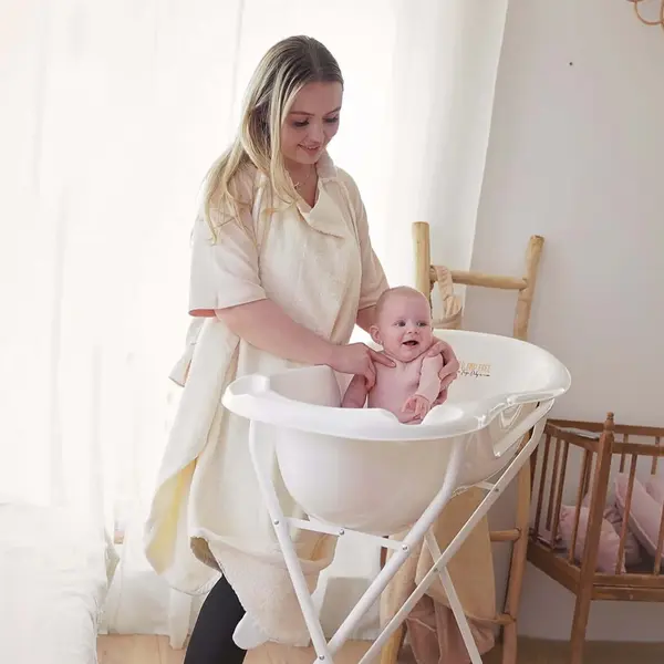 BebeHug - prosop pentru bebeluși, Hands-free, frotir 100% bumbac