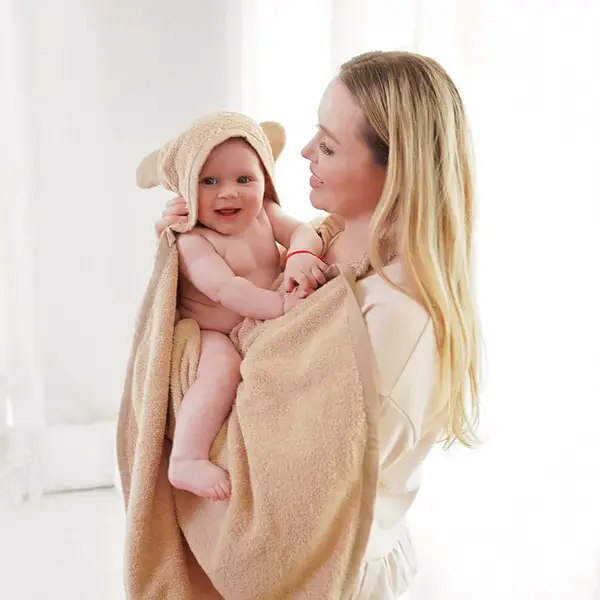 BebeHug - prosop pentru bebeluși Maro, Hands-free, frotir 100% bumbac