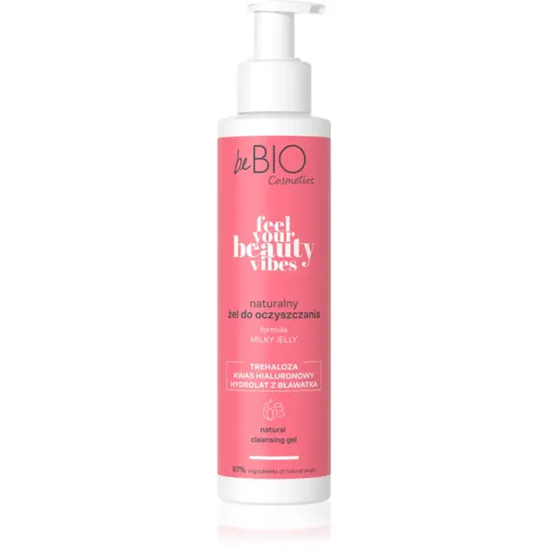 beBIO Feel Your Beauty Vibes gel cremos pentru curatare faciale 150 ml