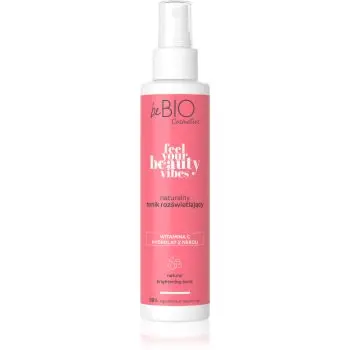 beBIO Feel Your Beauty Vibes solutie tonica cu efect de iluminare