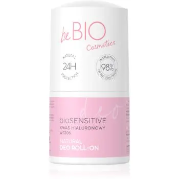 beBIO Hyaluro bioSensitive Deodorant roll-on pentru piele sensibila