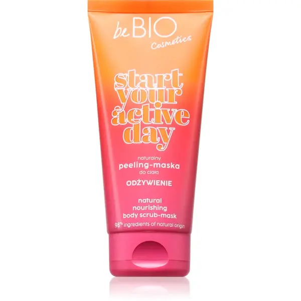 beBIO Start Your Active Day exfoliant pentru îngrijirea corpului 200 ml