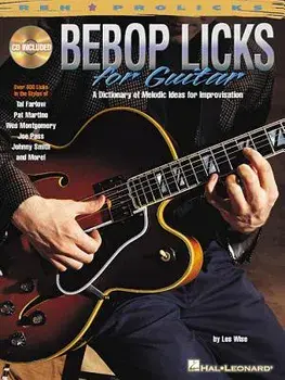 Bebop Licks for Guitar [With CD], Paperback/Les Wise