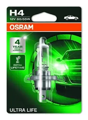Bec 12V H4 60 55 W Ultra Life Blister 1 Buc Osram