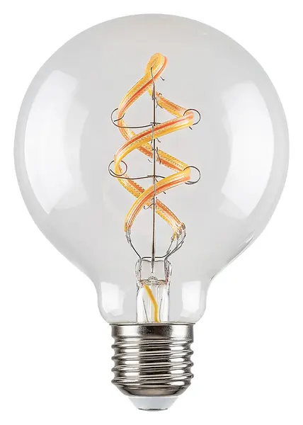 Bec cu LED Rabalux - E27, 4W, G95, 2700K, filament