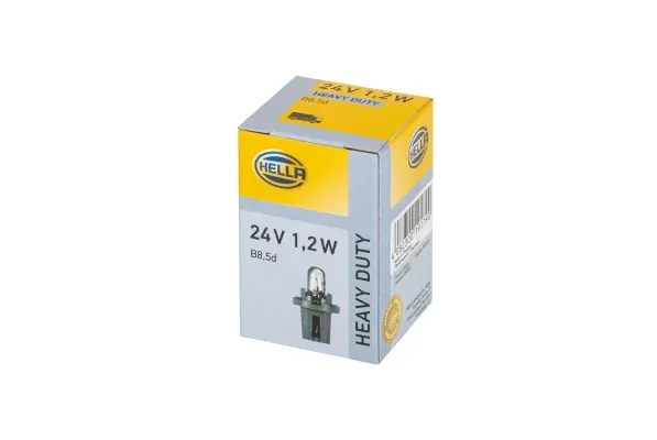 Bec cu mufa incandescent HELLA Heavy Duty 24V 8GA 007 997-071