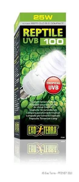 Bec Exo Terra UVB100 13 W PT2186 5.0 Compact