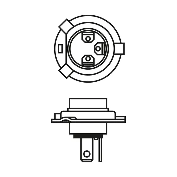 Bec, far faza lunga BOSCH 1 987 301 001