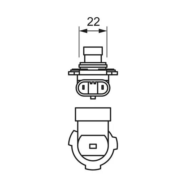 Bec, far faza lunga BOSCH 1 987 302 026