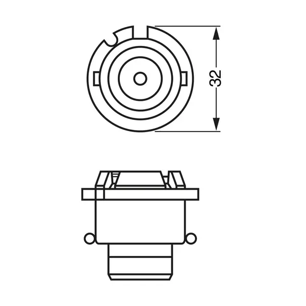 Bec, far faza lunga BOSCH 1 987 302 904