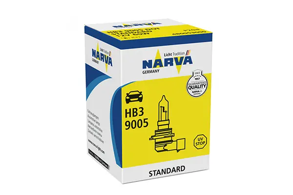 Bec far faza lunga NARVA HB3 12V 48005