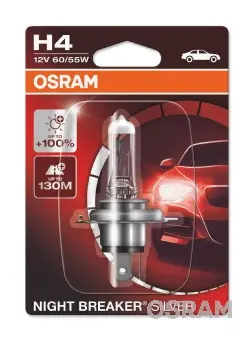 Bec far faza lunga OSRAM Night Breaker H4 12V 64193NBS-01B