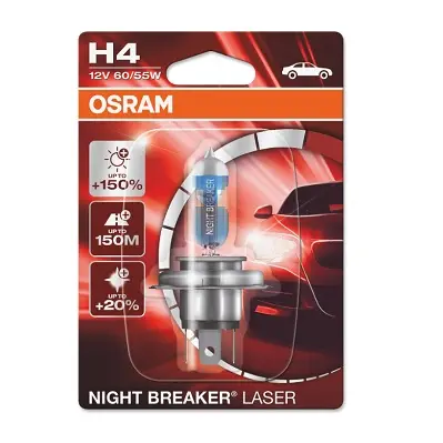 Bec far faza lunga OSRAM Night Breaker H4 12V 64193NL-01B