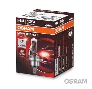 Bec far faza lunga OSRAM Night Breaker Silver H4 12V 64193NBS