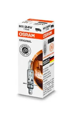 Bec far faza lunga OSRAM Original H1 24V 64155