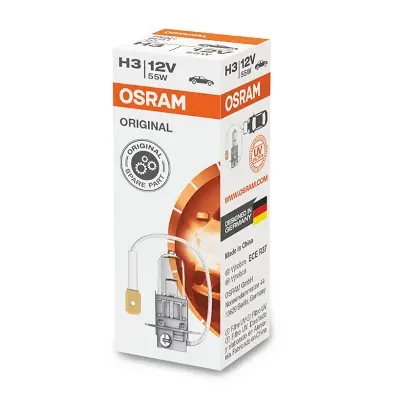 Bec far faza lunga OSRAM Original H3 12V 64151