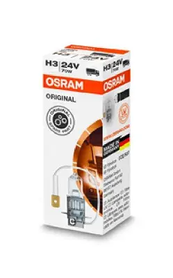 Bec far faza lunga OSRAM Original H3 12V 64156