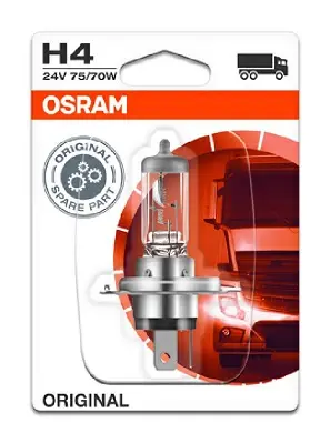 Bec far faza lunga OSRAM Original H4 24V 64196-01B