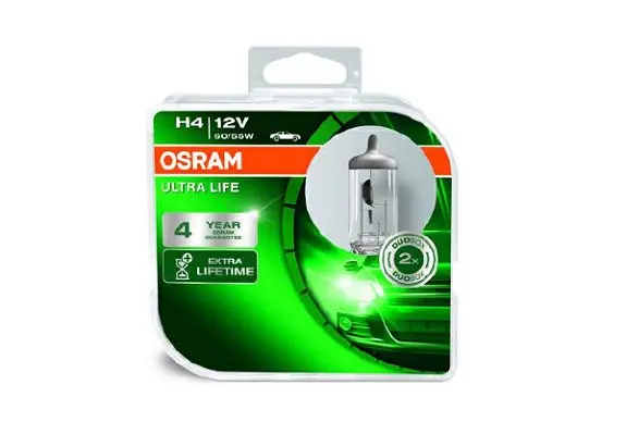 Bec far faza lunga OSRAM Ultra Life H4 12V 64193ULT-HCB