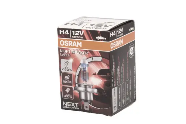 Bec Halogen H4 12V Far Auto Night Breaker Laser Osram
