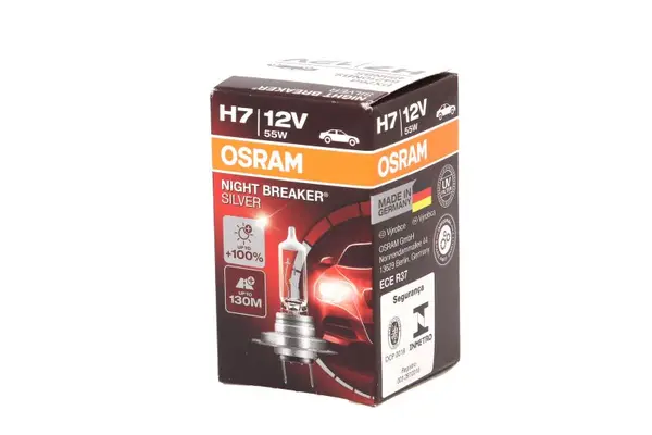 Bec Halogen H7 12V Far Auto Night Breaker Silver Osram