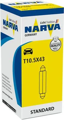 Bec, iluminare numar circulatie NARVA 173143000