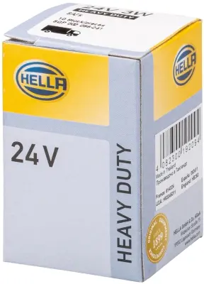 Bec incandescent HELLA Heavy Duty J 24V 8GP 002 066-241