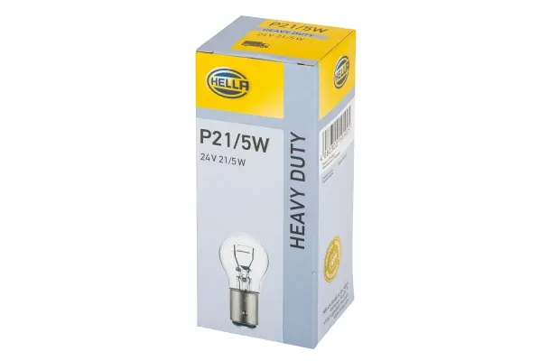 Bec incandescent HELLA Heavy Duty P21/5W 24V 8GD 002 078-241