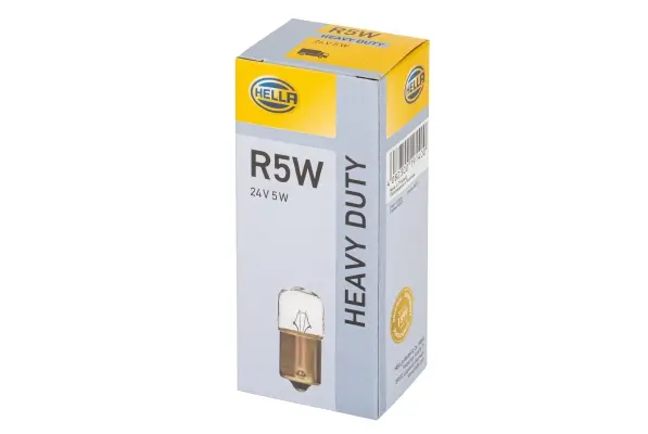 Bec incandescent HELLA Heavy Duty R5W 24V 8GA 002 071-241