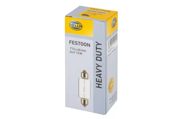 Bec incandescent HELLA Heavy Duty SV8,5-8 24V 8GM 002 091-261