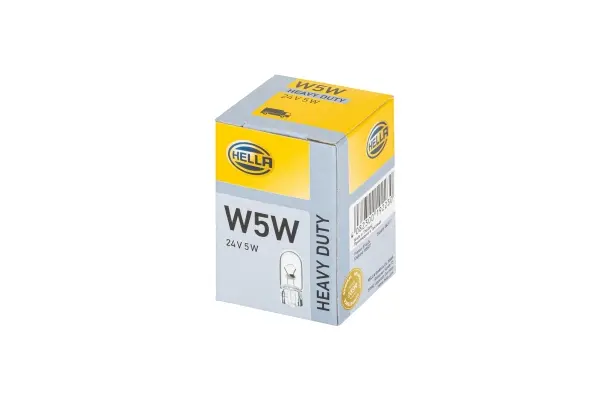 Bec incandescent HELLA Heavy Duty W5W 24V 8GP 003 594-251
