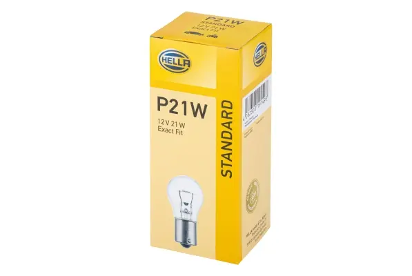 Bec incandescent HELLA Standard P21W 12V 8GA 002 073-121