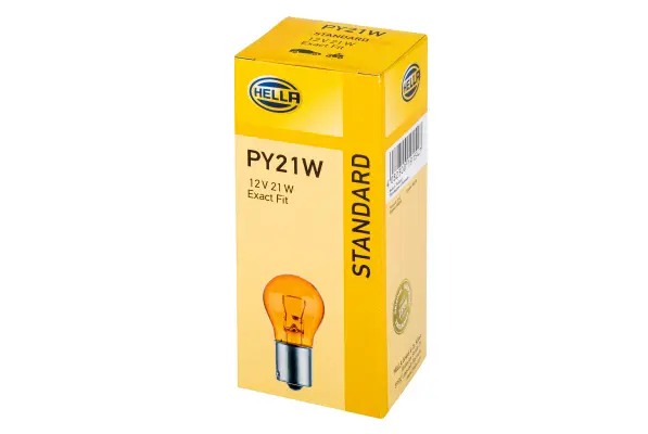Bec incandescent HELLA Standard PY21W 12V 8GA 006 841-121