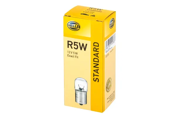 Bec incandescent HELLA Standard R5W 12V 8GA 002 071-121