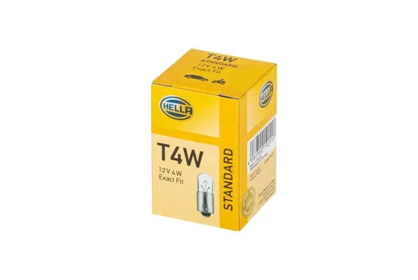 Bec incandescent HELLA Standard T4W 12V 8GP 002 067-121