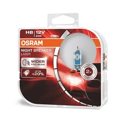 Bec incandescent, lumina de zi/ de pozitie OSRAM Night Breaker Laser H8 12V 64212NL-HCB