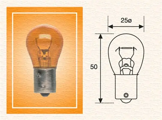 Bec incandescent MAGNETI MARELLI PY21W 12V 008508100000