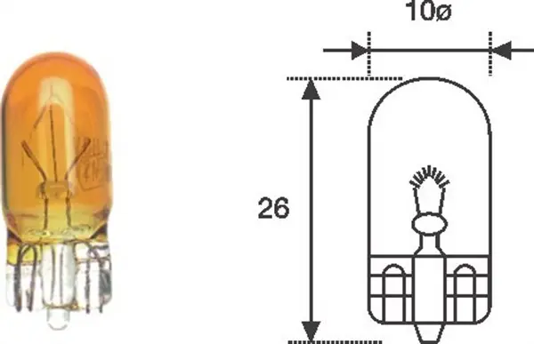 Bec incandescent MAGNETI MARELLI WY5W 12V 002051800000