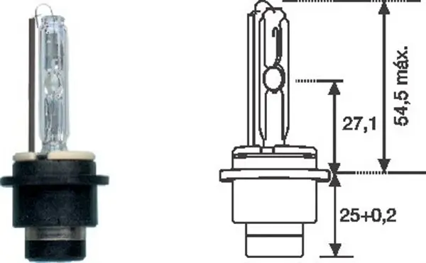 Bec incandescent MAGNETI MARELLI Xenon D2S 85V 002541100000