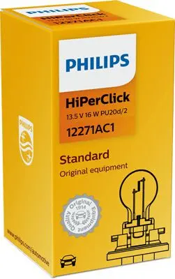 Bec incandescent PHILIPS HiPerClick standard PCY16W 12V 12271AC1
