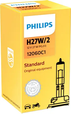 Bec incandescent PHILIPS Standard H27W/2 12V 12060C1